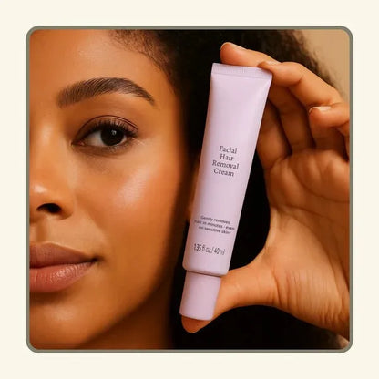 Facial Hair Removal Cream & Calming Serum